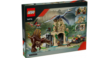 LEGO Jurassic World 76976 Spinosaurus és Quetzalcoatlus, légi küldetés LEGO Jurassic World 76976 Spinosaurus és Quetzalcoatlus, légi küldetés